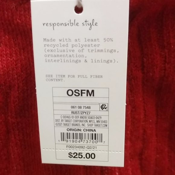 NWT Women's Collar Cape Jacket - A New Day - OSFM [153] - Picture 5 of 5